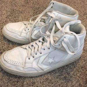 Converse white weapon shoes